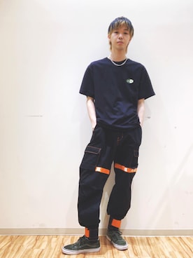 ヒュウガさん（メンズ・180cm）の夏コーディネート