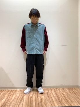 ヒュウガさん（メンズ・180cm）の秋コーディネート