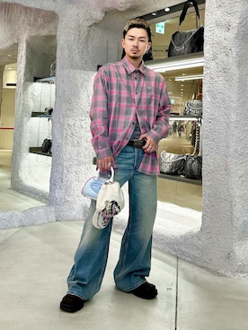 DIESEL（ディーゼル）の「メンズ シャツ カッターシャツ（シャツ