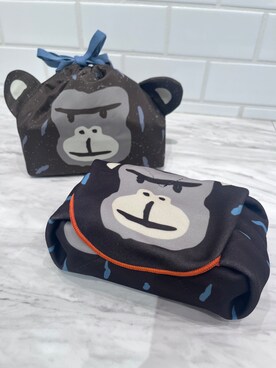 「212 KITCHEN STORE（トゥワントゥキッチンストア）のモモンガ 保冷くっつきクロス ゴリ（キッチンツール、その他）」を使った、shino.7さん（レディース・160cm）の夏コーディネート