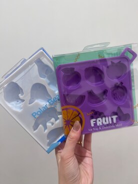 「212 KITCHEN STORE（トゥワントゥキッチンストア）のシロクマ アイストレー（キッチンツール、その他）」を使った、shino.7さん（レディース・160cm）の夏コーディネート
