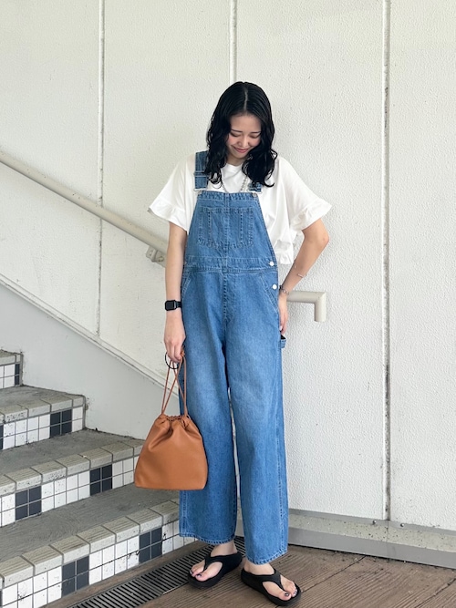 CUNE デニムオーバーオール ヒッコリーオーバーオール｜ウサギがいる｜CUNE ONLINE STORE