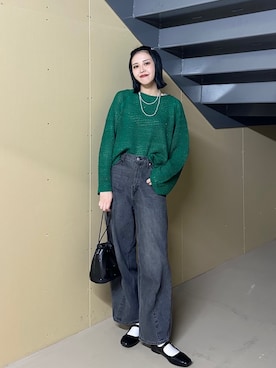 「coen」｜わかめさん（レディース・169cm）の秋コーディネート