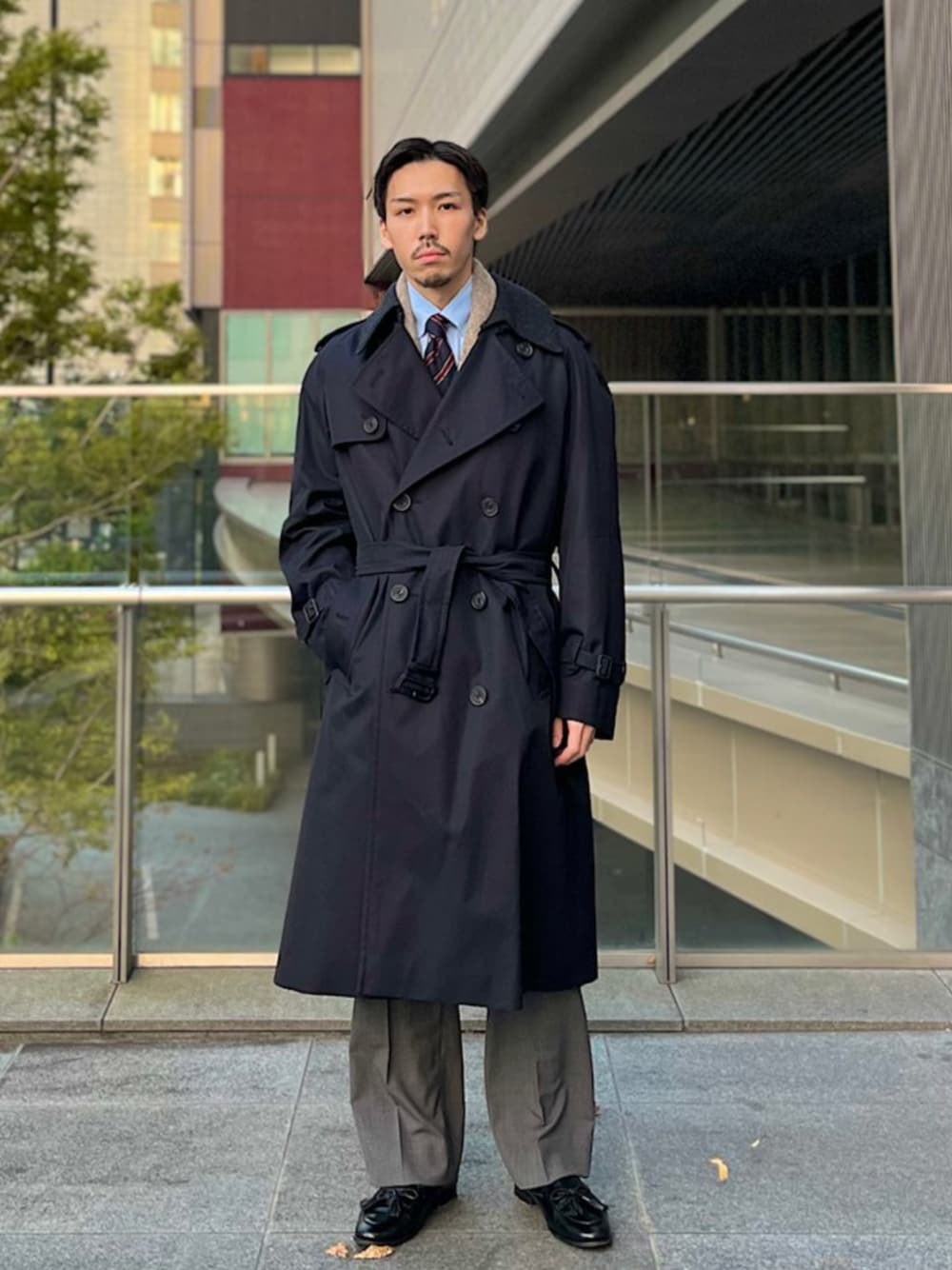 SHIPS トレンチコート olmetex イタリア製美品