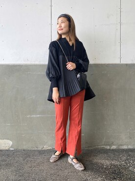 Tsudaさん（レディース・167cm）の秋コーディネート