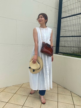 Tsudaさん（レディース・167cm）の夏コーディネート