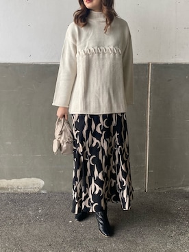 Tsudaさん（レディース・167cm）の冬コーディネート