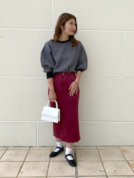 Tsudaさん（レディース・167cm）の秋コーディネート