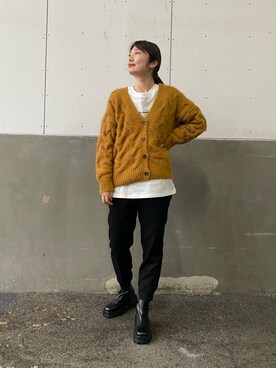 Tsudaさん(レディース・167cm)の冬コーディネート