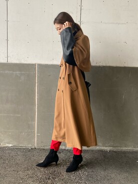 Tsudaさん(レディース・167cm)の秋コーディネート