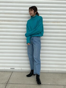 Tsudaさん(レディース・167cm)の冬コーディネート