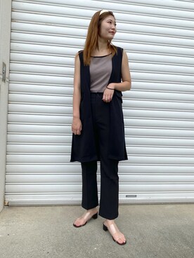 Tsudaさん(レディース・167cm)の夏コーディネート