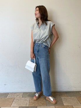 Tsudaさん（レディース・167cm）の夏コーディネート