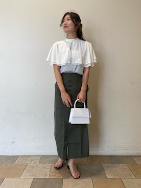 Tsudaさん（レディース・167cm）の夏コーディネート