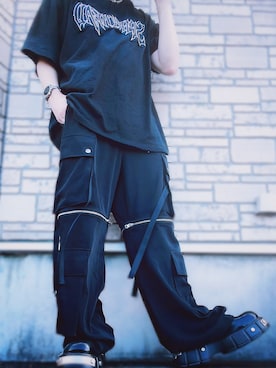 「mushwear（マッシュウェア）のアイテム」を使った、NeL【ネル】さん（メンズ・169cm）の秋コーディネート