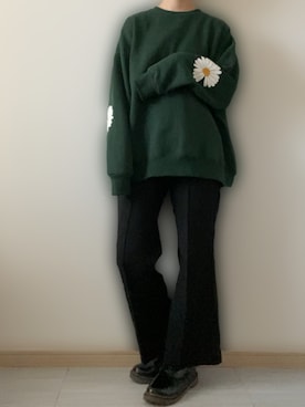 「Honeys（ハニーズ）のアイテム（その他シューズ）」を使った、りょうさん（レディース・159cm）の秋コーディネート