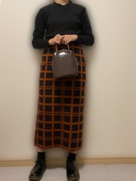 「Honeys（ハニーズ）のアイテム（その他シューズ）」を使った、りょうさん（レディース・159cm）の秋コーディネート