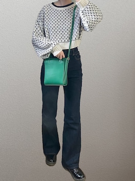 「Honeys（ハニーズ）のアイテム（その他シューズ）」を使った、りょうさん（レディース・159cm）の秋コーディネート