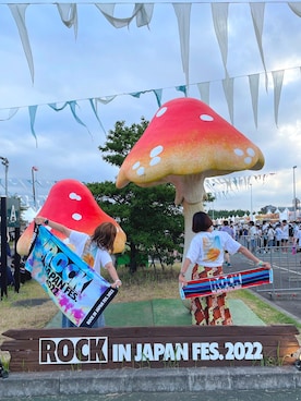 「niko and...（ニコアンド）のアイテム（デニムスカート、ブルー系）」を使った、HIYO221さん（レディース・162cm）の夏コーディネート