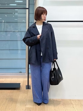 「INDIVI（インディヴィ）のアイテム」を使った、asamiさん（レディース・156cm）の春コーディネート