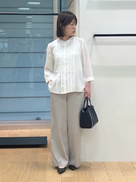 「THE SHOP TK （ザ ショップ ティーケー ）のアイテム」を使った、asamiさん（レディース・156cm）の春コーディネート