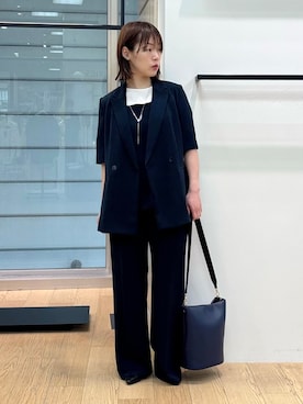 「SOUP（スープ）のアイテム」を使った、asamiさん（レディース・156cm）の春コーディネート