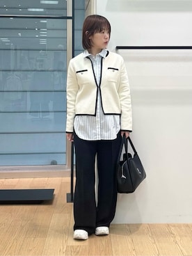 「HusHusH（ハッシュアッシュ）のアイテム」を使った、asamiさん（レディース・156cm）の冬コーディネート