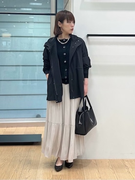 「THE SHOP TK （ザ ショップ ティーケー ）のアイテム」を使った、asamiさん（レディース・156cm）の春コーディネート