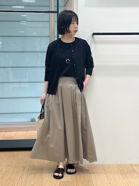 「アイテム（アンサンブル）」を使った、asamiさん（レディース・156cm）の夏コーディネート