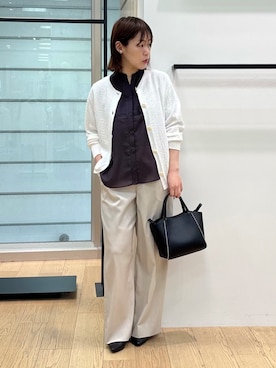 「INDIVI（インディヴィ）のアイテム」を使った、asamiさん（レディース・156cm）の春コーディネート