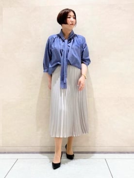 「ビジネスカジュアル」｜「アイテム（その他）」を使った、Itoさん（レディース・160cm）の秋コーディネート