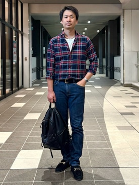 「shein」｜shigesan001さん（メンズ・177cm・30代）の秋コーディネート