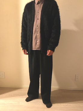 梶清智志さん(メンズ・171cm)の秋コーディネート