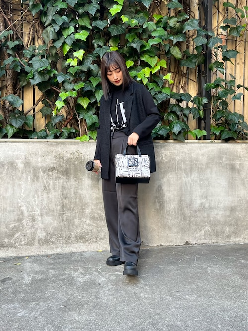 A|X アルマーニ エクスチェンジ】ジオメトリック ミニハンドバッグ