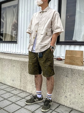 「FTC（エフティーシー）のアイテム」を使った、ぎんさん（メンズ・167cm）の夏コーディネート
