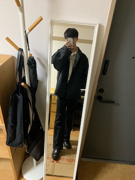 「未来のWEARISTAプロジェクト」｜「アイテム（その他アウター）」を使った、touya513616さん（メンズ・173cm）の秋コーディネート