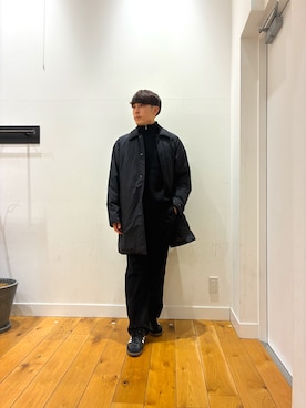 「アイテム（テーラードジャケット）」を使った、ririru1300さん（メンズ・175cm）の冬コーディネート