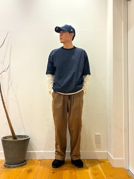 RIRUさん（メンズ・175cm）の春コーディネート