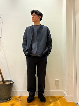 「帰省コーデ」｜RIRUさん（メンズ・175cm）の春コーディネート