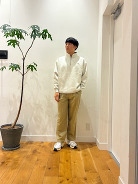 「アイテム（スウェット）」を使った、ririru1300さん（メンズ・175cm）の秋コーディネート