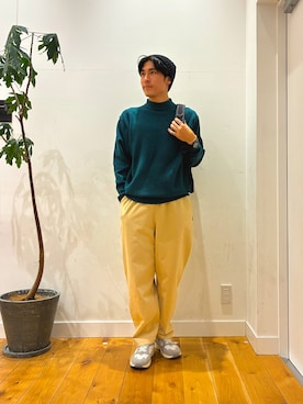 「アイテム（アナログ腕時計）」を使った、ririru1300さん（メンズ・175cm）の秋コーディネート