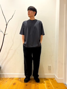 「MARMOT（マーモット）のアイテム」を使った、RIRUさん（メンズ・175cm）の夏コーディネート