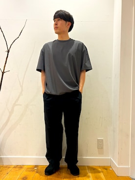 「MARMOT（マーモット）のアイテム」を使った、RIRUさん（メンズ・175cm）の夏コーディネート