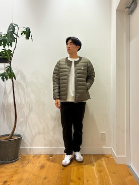 「季節の変わり目羽織コーデ」｜「アイテム（その他アウター）」を使った、ririru1300さん（メンズ・175cm）の秋コーディネート