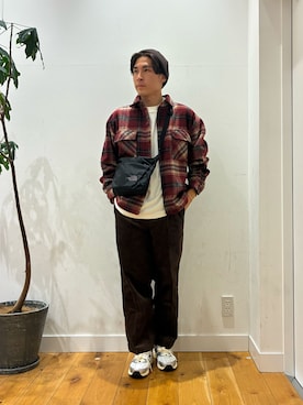 「ノースフェイス」｜ririru1300さん（メンズ・175cm）の秋コーディネート