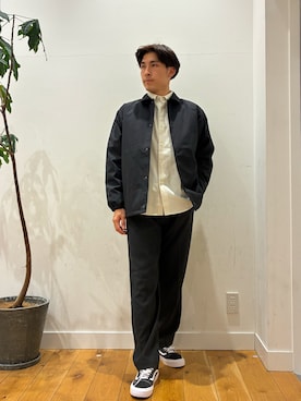 「アイテム（ブレスレット、その他）」を使った、ririru1300さん（メンズ・175cm）の秋コーディネート