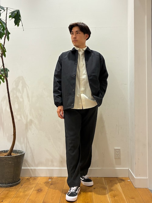 セール】『撥水/防風』ウールブレンドラミネート 中綿ブルゾン