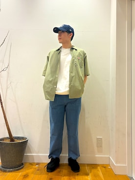 「帰省コーデ」｜RIRUさん（メンズ・175cm）の春コーディネート