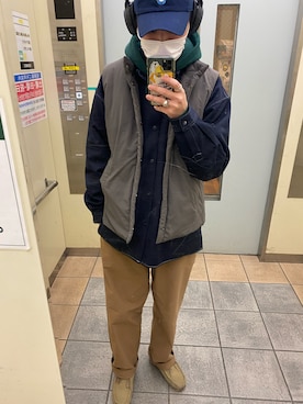 ゆさん（メンズ・176cm）の冬コーディネート