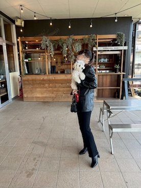 「LOWRYS FARM（ローリーズファーム）のストレッチヒールブーツ　851418（ブーツ）」を使った、Hitomiさん（レディース・168cm）の秋コーディネート